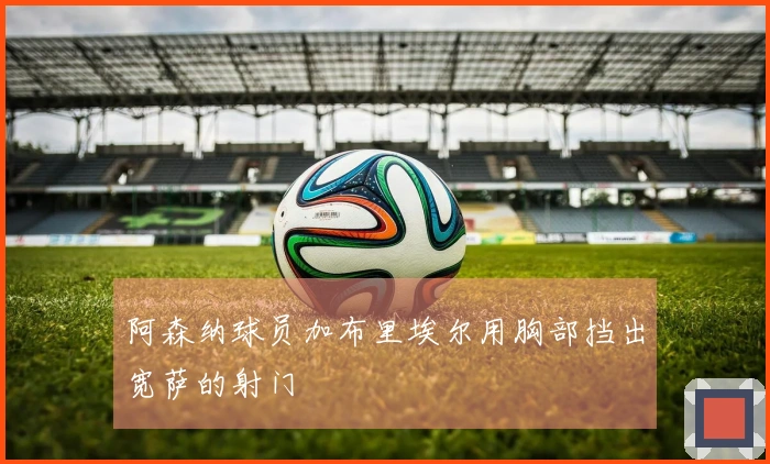 阿森纳球员加布里埃尔用胸部挡出宽萨的射门